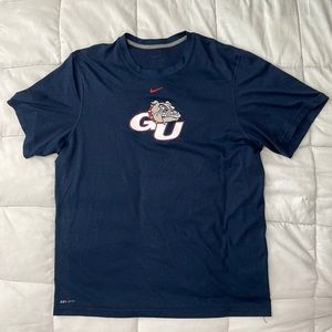 Gonzaga Bulldogs Nike Drifit Shortsleeve Tee